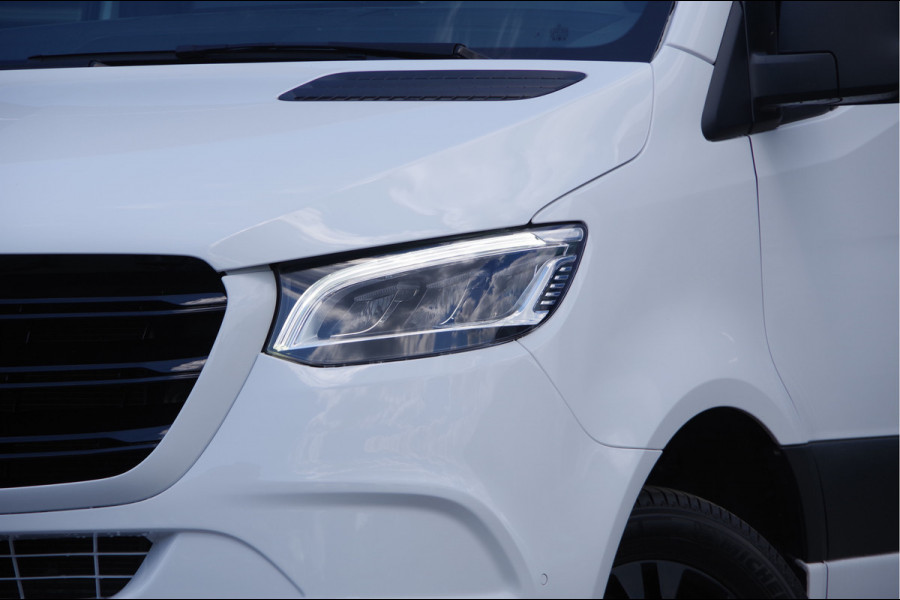 Mercedes-Benz Sprinter 319 3.0 V6 L2H1 DC-6P, 3.5T TREKHAAK, LED, ADAPT. CRUISE, MBUX 10'', CAMERA, NAVI, GEVEERDE STOEL, DUBBELE CABINE, DUBBEL CABINE