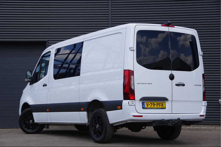 Mercedes-Benz Sprinter 319 3.0 V6 L2H1 DC-6P, 3.5T TREKHAAK, LED, ADAPT. CRUISE, MBUX 10'', CAMERA, NAVI, GEVEERDE STOEL, DUBBELE CABINE, DUBBEL CABINE