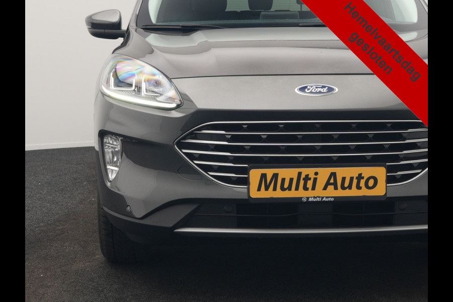 Ford Kuga 2.5 Titanium PHEV 225pk Dealer O.H | Camera | Keyless | Cruise Control | Sportstoelen & Stuur Verwarmd | Navigatie | Virtual | DAB | 17"L.M | Plug In Hybrid