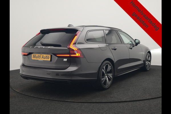 Volvo V90 T6 AWD Ultimate Dark PHEV 350pk Dealer O.H. | Panodak | Head Up | 360 Camera | Adaptive Cruise | Harman / Kardon | Lederen Sportstoelen Memory & Ventilatie | Keyless | Stoelen & Stuur Verwarmd | Apple Carplay | Virtual | DAB | Plug In Hybrid