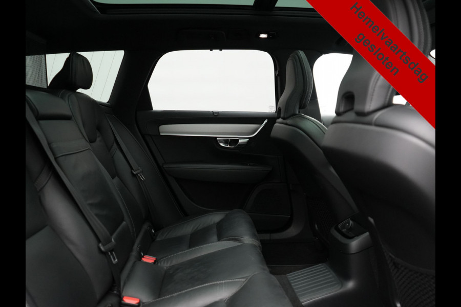 Volvo V90 T6 AWD Ultimate Dark PHEV 350pk Dealer O.H. | Panodak | Head Up | 360 Camera | Adaptive Cruise | Harman / Kardon | Lederen Sportstoelen Memory & Ventilatie | Keyless | Stoelen & Stuur Verwarmd | Apple Carplay | Virtual | DAB | Plug In Hybrid