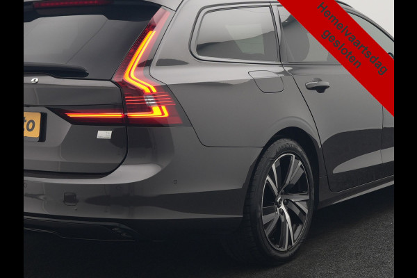 Volvo V90 T6 AWD Ultimate Dark PHEV 350pk Dealer O.H. | Panodak | Head Up | 360 Camera | Adaptive Cruise | Harman / Kardon | Lederen Sportstoelen Memory & Ventilatie | Keyless | Stoelen & Stuur Verwarmd | Apple Carplay | Virtual | DAB | Plug In Hybrid