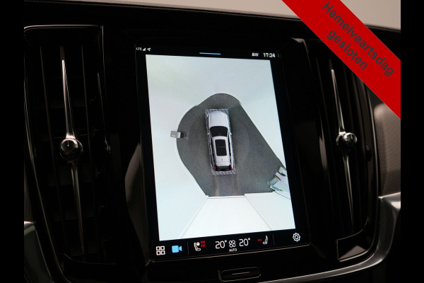 Volvo V90 T6 AWD Ultimate Dark PHEV 350pk Dealer O.H. | Panodak | Head Up | 360 Camera | Adaptive Cruise | Harman / Kardon | Lederen Sportstoelen Memory & Ventilatie | Keyless | Stoelen & Stuur Verwarmd | Apple Carplay | Virtual | DAB | Plug In Hybrid