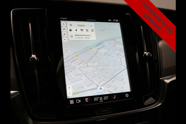 Volvo V90 T6 AWD Ultimate Dark PHEV 350pk Dealer O.H. | Panodak | Head Up | 360 Camera | Adaptive Cruise | Harman / Kardon | Lederen Sportstoelen Memory & Ventilatie | Keyless | Stoelen & Stuur Verwarmd | Apple Carplay | Virtual | DAB | Plug In Hybrid
