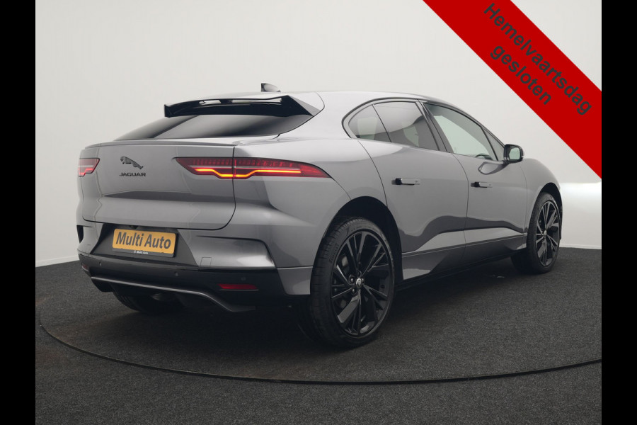 Jaguar I-PACE EV400 R-Dynamic 90kWh HSE FACELIFT MODEL INCL BTW | Luchtvering | Panodak | Adaptive Cruise | Lederen Kuipstoelen Memory & Ventilatie | Alcantara Hemel |  22"L.M | Head Up | Meridian Sound | Keyless | Apple Carplay |