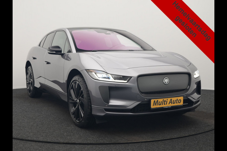 Jaguar I-PACE EV400 R-Dynamic 90kWh HSE FACELIFT MODEL INCL BTW | Luchtvering | Panodak | Adaptive Cruise | Lederen Kuipstoelen Memory & Ventilatie | Alcantara Hemel |  22"L.M | Head Up | Meridian Sound | Keyless | Apple Carplay |