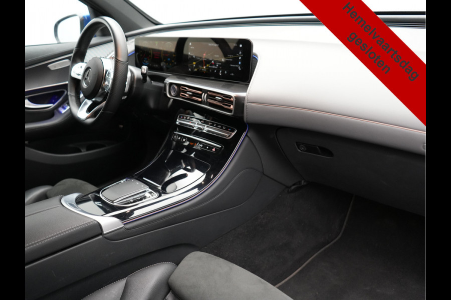 Mercedes-Benz EQC 400 4MATIC AMG Line 408pk INCL BTW | Trekhaak af Fabriek | Adaptive Cruise | 360 Camera | Multibeam LED | Standkachel | Sfeerverlichting | 19"L.M | Widescreen | Keyless | BLIS |
