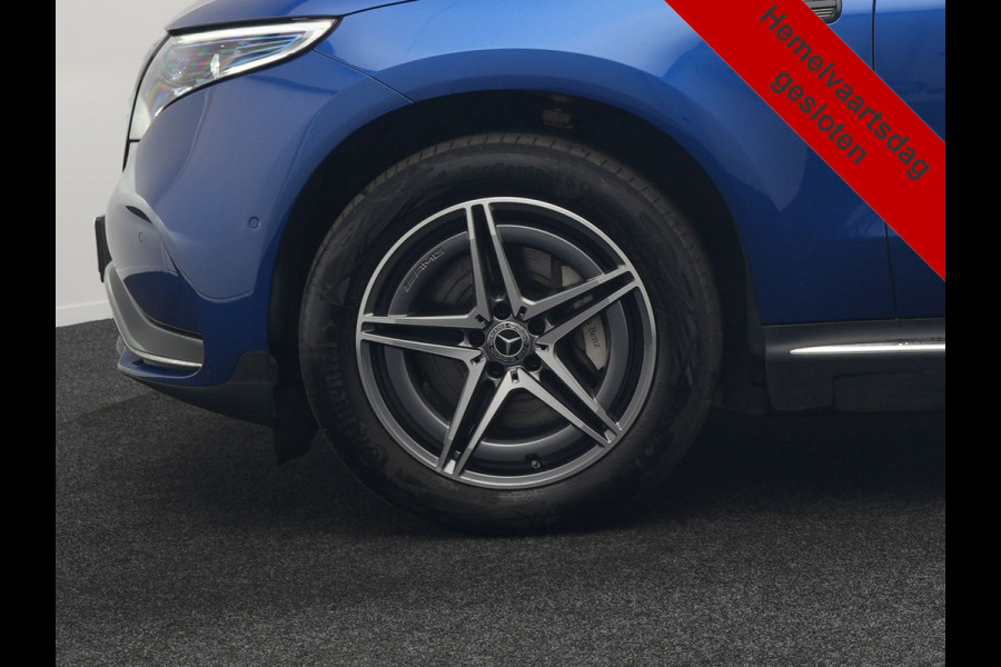 Mercedes-Benz EQC 400 4MATIC AMG Line 408pk INCL BTW | Trekhaak af Fabriek | Adaptive Cruise | 360 Camera | Multibeam LED | Standkachel | Sfeerverlichting | 19"L.M | Widescreen | Keyless | BLIS |