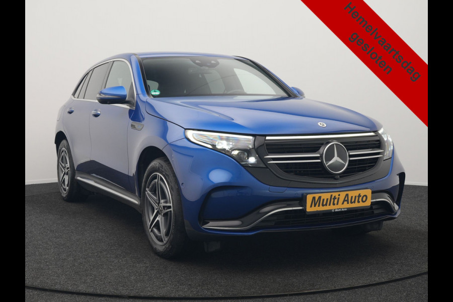Mercedes-Benz EQC 400 4MATIC AMG Line 408pk INCL BTW | Trekhaak af Fabriek | Adaptive Cruise | 360 Camera | Multibeam LED | Standkachel | Sfeerverlichting | 19"L.M | Widescreen | Keyless | BLIS |