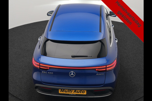 Mercedes-Benz EQC 400 4MATIC AMG Line 408pk INCL BTW | Trekhaak af Fabriek | Adaptive Cruise | 360 Camera | Multibeam LED | Standkachel | Sfeerverlichting | 19"L.M | Widescreen | Keyless | BLIS |