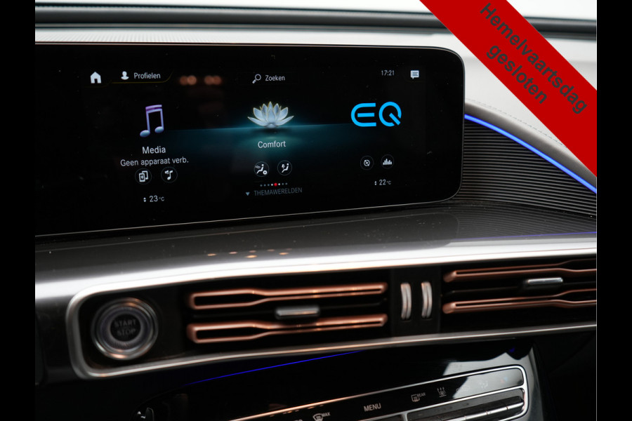 Mercedes-Benz EQC 400 4MATIC AMG Line 408pk INCL BTW | Trekhaak af Fabriek | Adaptive Cruise | 360 Camera | Multibeam LED | Standkachel | Sfeerverlichting | 19"L.M | Widescreen | Keyless | BLIS |