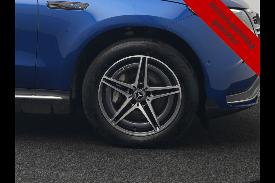 Mercedes-Benz EQC 400 4MATIC AMG Line 408pk INCL BTW | Trekhaak af Fabriek | Adaptive Cruise | 360 Camera | Multibeam LED | Standkachel | Sfeerverlichting | 19"L.M | Widescreen | Keyless | BLIS |