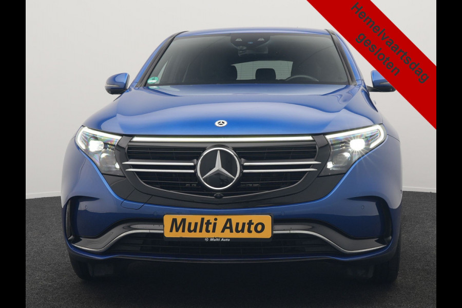Mercedes-Benz EQC 400 4MATIC AMG Line 408pk INCL BTW | Trekhaak af Fabriek | Adaptive Cruise | 360 Camera | Multibeam LED | Standkachel | Sfeerverlichting | 19"L.M | Widescreen | Keyless | BLIS |