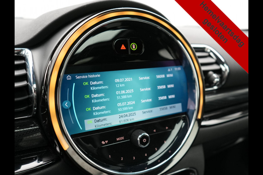 MINI Clubman 2.0 Cooper S John Cooper Works FACELIFT 179pk Dealer O.H | Panodak | Adaptive Cruise | Alcantara JCW Sportstoelen | Head Up | Harman Kardon | 19"L.M | Trekhaak Afn. | Camera | Keyless |