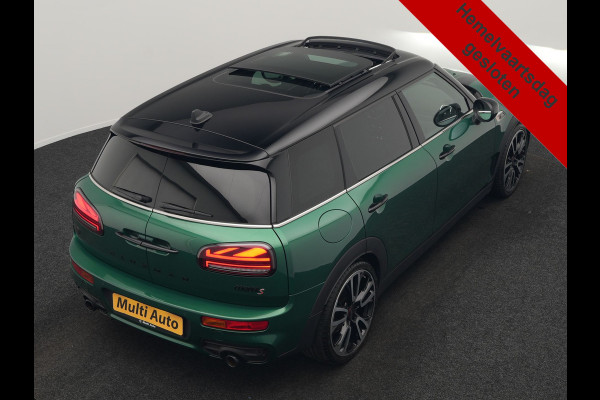 MINI Clubman 2.0 Cooper S John Cooper Works FACELIFT 179pk Dealer O.H | Panodak | Adaptive Cruise | Alcantara JCW Sportstoelen | Head Up | Harman Kardon | 19"L.M | Trekhaak Afn. | Camera | Keyless |