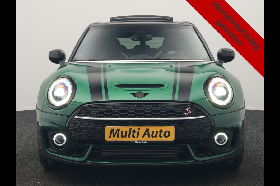 MINI Clubman 2.0 Cooper S John Cooper Works FACELIFT 179pk Dealer O.H | Panodak | Adaptive Cruise | Alcantara JCW Sportstoelen | Head Up | Harman Kardon | 19"L.M | Trekhaak Afn. | Camera | Keyless |