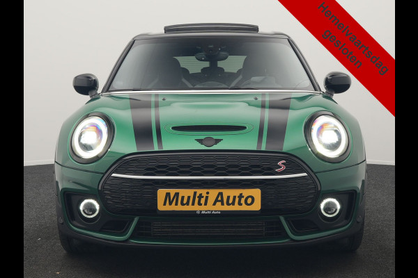 MINI Clubman 2.0 Cooper S John Cooper Works FACELIFT 179pk Dealer O.H | Panodak | Adaptive Cruise | Alcantara JCW Sportstoelen | Head Up | Harman Kardon | 19"L.M | Trekhaak Afn. | Camera | Keyless |