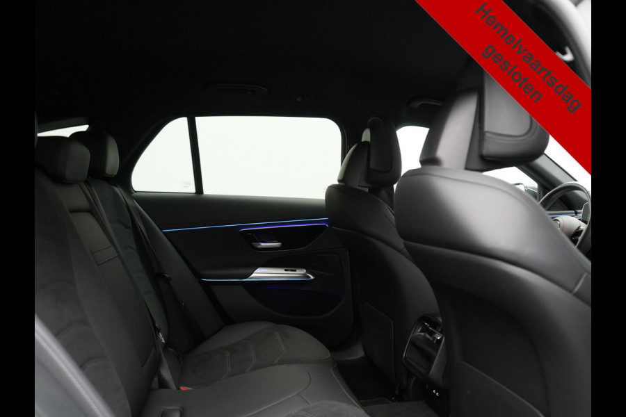 Mercedes-Benz E-Klasse Estate 300 e AMG Line PHEV 313pk INCL BTW Dealer O.H. | Trekhaak Af Fabriek | Adaptive Cruise | 360 Camera | Digital Light | Alcantara Sportstoelen Memory & Verwarmd | Sfeerverlichting | Keyless | Blis | Navigatie | DAB | Plug In Hybrid |