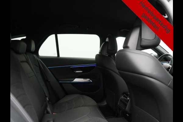 Mercedes-Benz E-Klasse Estate 300 e AMG Line PHEV 313pk INCL BTW Dealer O.H. | Trekhaak Af Fabriek | Adaptive Cruise | 360 Camera | Digital Light | Alcantara Sportstoelen Memory & Verwarmd | Sfeerverlichting | Keyless | Blis | Navigatie | DAB | Plug In Hybrid |