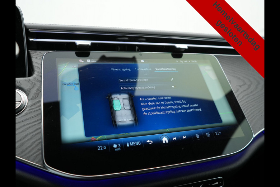 Mercedes-Benz E-Klasse Estate 300 e AMG Line PHEV 313pk INCL BTW Dealer O.H. | Trekhaak Af Fabriek | Adaptive Cruise | 360 Camera | Digital Light | Alcantara Sportstoelen Memory & Verwarmd | Sfeerverlichting | Keyless | Blis | Navigatie | DAB | Plug In Hybrid |