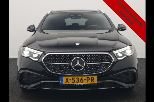 Mercedes-Benz E-Klasse Estate 300 e AMG Line PHEV 313pk INCL BTW Dealer O.H. | Trekhaak Af Fabriek | Adaptive Cruise | 360 Camera | Digital Light | Alcantara Sportstoelen Memory & Verwarmd | Sfeerverlichting | Keyless | Blis | Navigatie | DAB | Plug In Hybrid |