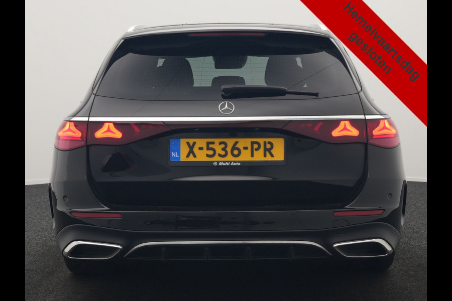 Mercedes-Benz E-Klasse Estate 300 e AMG Line PHEV 313pk INCL BTW Dealer O.H. | Trekhaak Af Fabriek | Adaptive Cruise | 360 Camera | Digital Light | Alcantara Sportstoelen Memory & Verwarmd | Sfeerverlichting | Keyless | Blis | Navigatie | DAB | Plug In Hybrid |