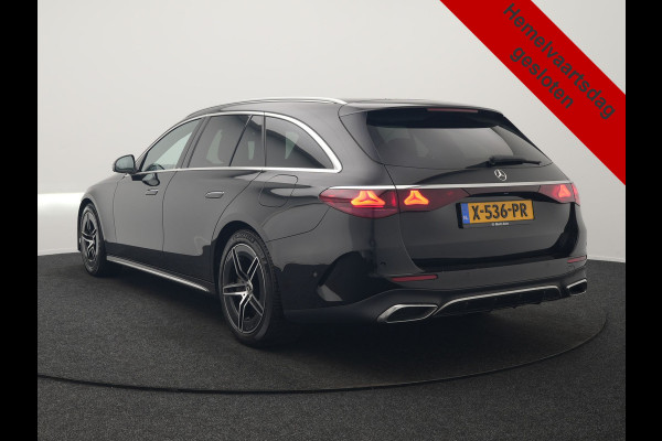 Mercedes-Benz E-Klasse Estate 300 e AMG Line PHEV 313pk INCL BTW Dealer O.H. | Trekhaak Af Fabriek | Adaptive Cruise | 360 Camera | Digital Light | Alcantara Sportstoelen Memory & Verwarmd | Sfeerverlichting | Keyless | Blis | Navigatie | DAB | Plug In Hybrid |