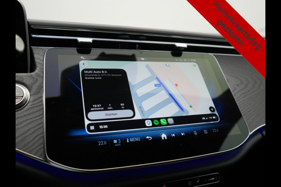 Mercedes-Benz E-Klasse Estate 300 e AMG Line PHEV 313pk INCL BTW Dealer O.H. | Trekhaak Af Fabriek | Adaptive Cruise | 360 Camera | Digital Light | Alcantara Sportstoelen Memory & Verwarmd | Sfeerverlichting | Keyless | Blis | Navigatie | DAB | Plug In Hybrid |