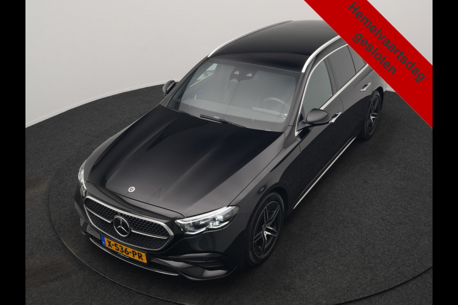 Mercedes-Benz E-Klasse Estate 300 e AMG Line PHEV 313pk INCL BTW Dealer O.H. | Trekhaak Af Fabriek | Adaptive Cruise | 360 Camera | Digital Light | Alcantara Sportstoelen Memory & Verwarmd | Sfeerverlichting | Keyless | Blis | Navigatie | DAB | Plug In Hybrid |