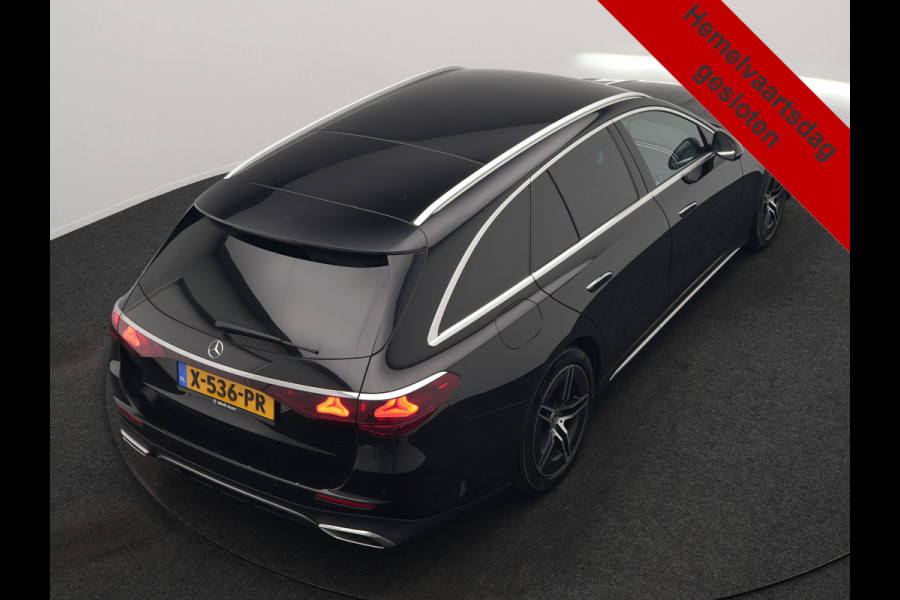 Mercedes-Benz E-Klasse Estate 300 e AMG Line PHEV 313pk INCL BTW Dealer O.H. | Trekhaak Af Fabriek | Adaptive Cruise | 360 Camera | Digital Light | Alcantara Sportstoelen Memory & Verwarmd | Sfeerverlichting | Keyless | Blis | Navigatie | DAB | Plug In Hybrid |