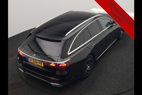 Mercedes-Benz E-Klasse Estate 300 e AMG Line PHEV 313pk INCL BTW Dealer O.H. | Trekhaak Af Fabriek | Adaptive Cruise | 360 Camera | Digital Light | Alcantara Sportstoelen Memory & Verwarmd | Sfeerverlichting | Keyless | Blis | Navigatie | DAB | Plug In Hybrid |