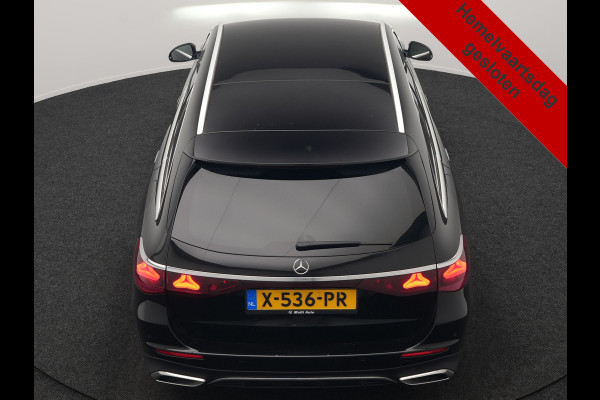 Mercedes-Benz E-Klasse Estate 300 e AMG Line PHEV 313pk INCL BTW Dealer O.H. | Trekhaak Af Fabriek | Adaptive Cruise | 360 Camera | Digital Light | Alcantara Sportstoelen Memory & Verwarmd | Sfeerverlichting | Keyless | Blis | Navigatie | DAB | Plug In Hybrid |