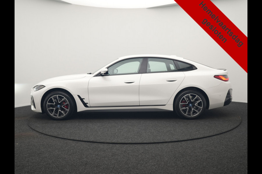 BMW i4 eDrive35 M Sport 70 kWh 286pk Dealer O.H | Trekhaak Af Fabriek | Adaptive Cruise | 360 Camera | Alcantara Sportstoelen Verwarmd | Widescreen Navi | Apple Carplay | Virtual | DAB | 18" L.M |