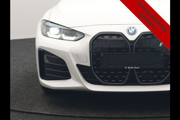 BMW i4 eDrive35 M Sport 70 kWh 286pk Dealer O.H | Trekhaak Af Fabriek | Adaptive Cruise | 360 Camera | Alcantara Sportstoelen Verwarmd | Widescreen Navi | Apple Carplay | Virtual | DAB | 18" L.M |