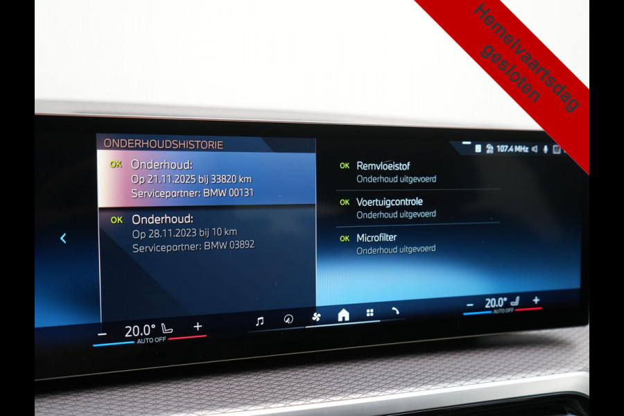 BMW i4 eDrive35 M Sport 70 kWh 286pk Dealer O.H | Trekhaak Af Fabriek | Adaptive Cruise | 360 Camera | Alcantara Sportstoelen Verwarmd | Widescreen Navi | Apple Carplay | Virtual | DAB | 18" L.M |