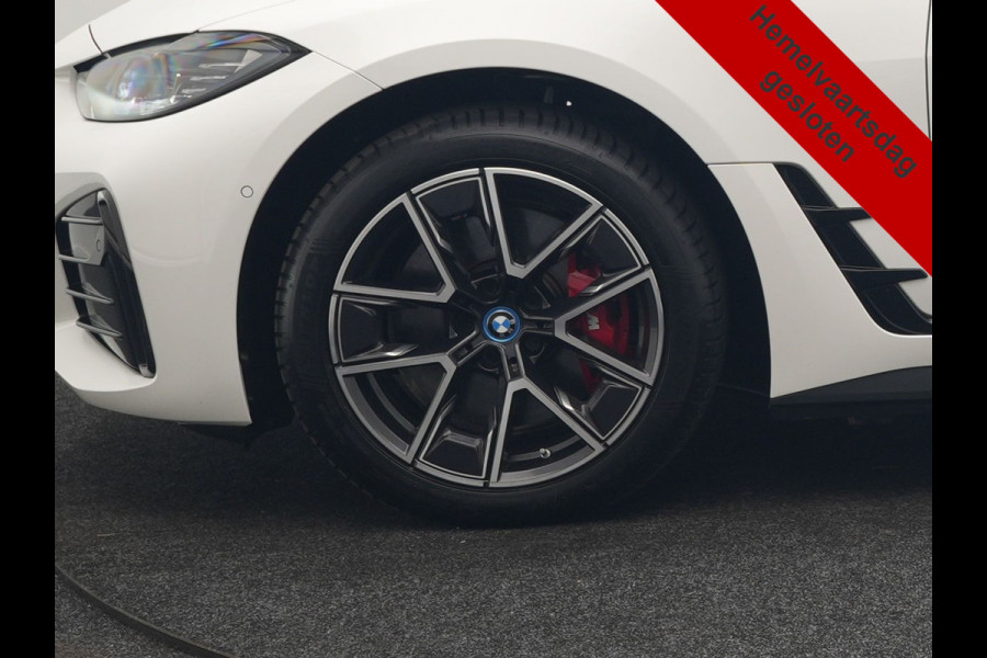 BMW i4 eDrive35 M Sport 70 kWh 286pk Dealer O.H | Trekhaak Af Fabriek | Adaptive Cruise | 360 Camera | Alcantara Sportstoelen Verwarmd | Widescreen Navi | Apple Carplay | Virtual | DAB | 18" L.M |