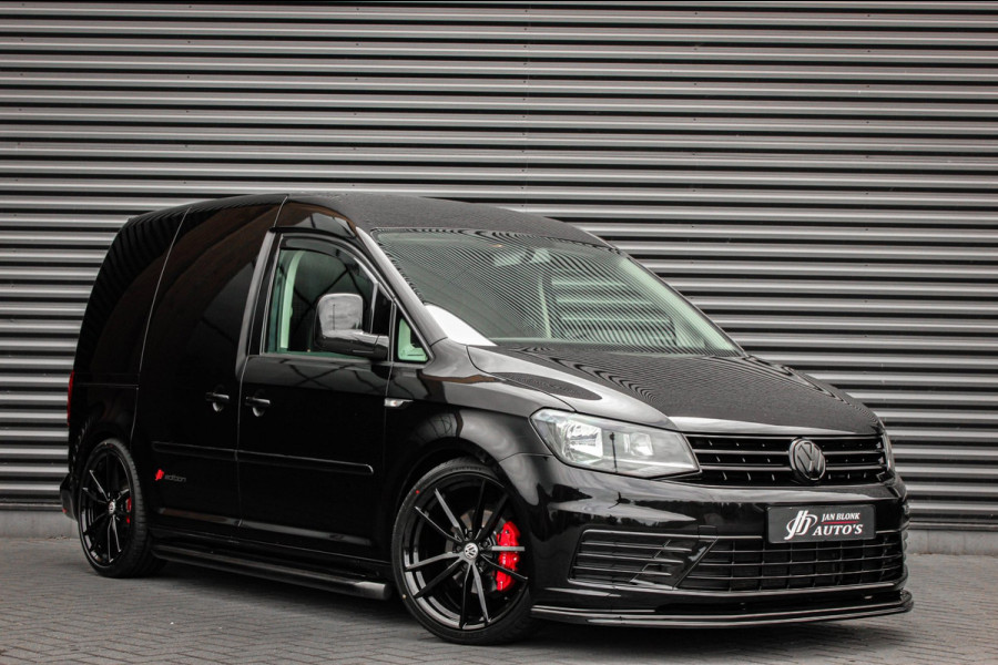 Volkswagen Caddy 2.0 TDI 185PK JB- EDITION MARGE BTW VRIJ/ FULL BLACK / SCHROEFSET / LEDEREN BEKLEDING / NIEUWSTAAT / ELEK- PAKKET