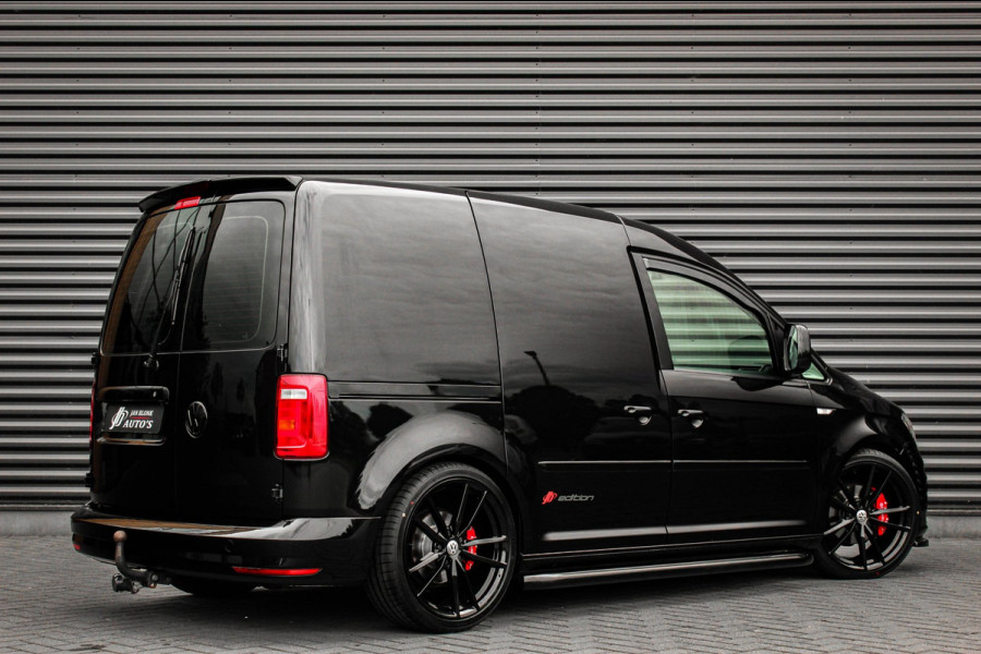 Volkswagen Caddy 2.0 TDI 185PK JB- EDITION MARGE BTW VRIJ/ FULL BLACK / SCHROEFSET / LEDEREN BEKLEDING / NIEUWSTAAT / ELEK- PAKKET