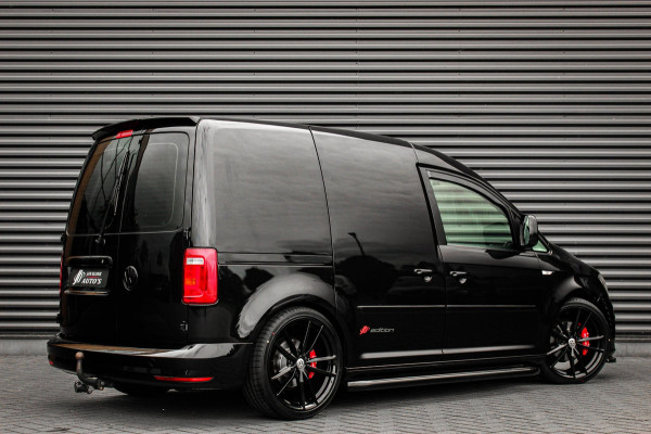Volkswagen Caddy 2.0 TDI 185PK JB- EDITION MARGE BTW VRIJ/ FULL BLACK / SCHROEFSET / LEDEREN BEKLEDING / NIEUWSTAAT / ELEK- PAKKET