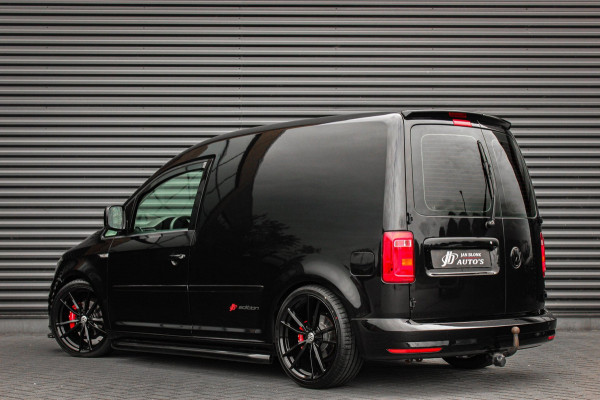 Volkswagen Caddy 2.0 TDI 185PK JB- EDITION MARGE BTW VRIJ/ FULL BLACK / SCHROEFSET / LEDEREN BEKLEDING / NIEUWSTAAT / ELEK- PAKKET