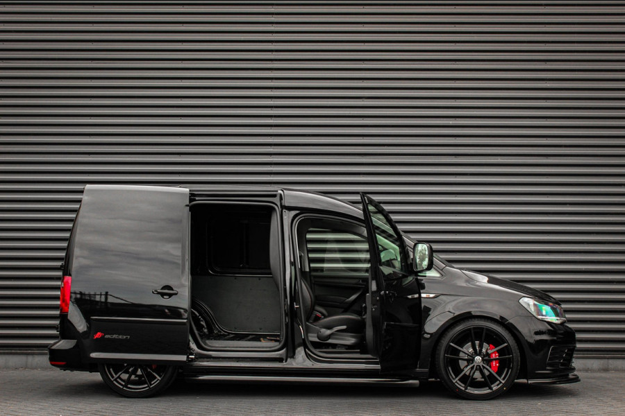 Volkswagen Caddy 2.0 TDI 185PK JB- EDITION MARGE BTW VRIJ/ FULL BLACK / SCHROEFSET / LEDEREN BEKLEDING / NIEUWSTAAT / ELEK- PAKKET