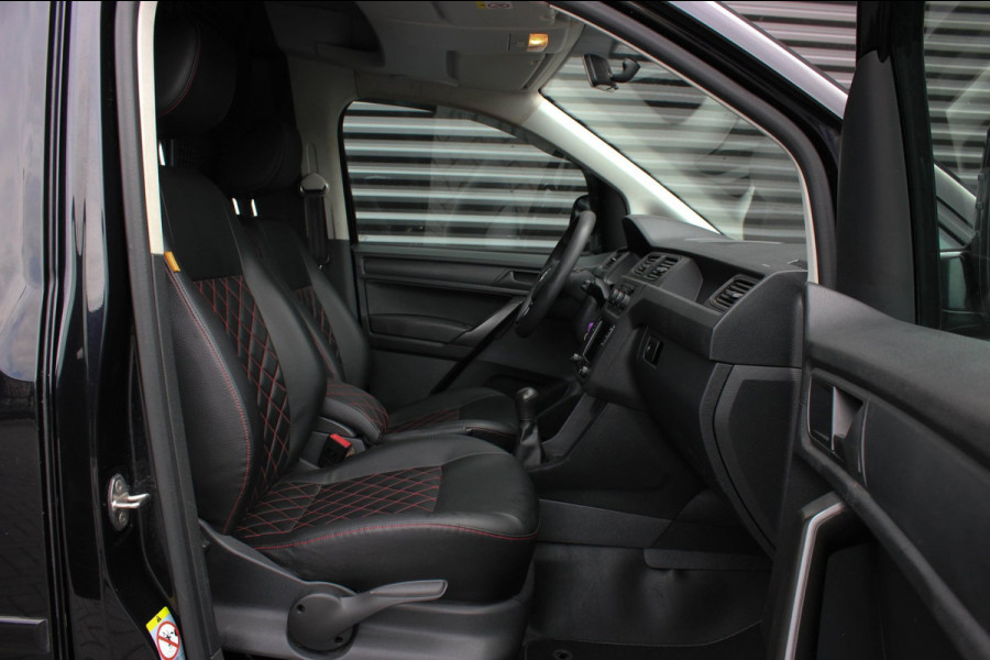 Volkswagen Caddy 2.0 TDI 185PK JB- EDITION MARGE BTW VRIJ/ FULL BLACK / SCHROEFSET / LEDEREN BEKLEDING / NIEUWSTAAT / ELEK- PAKKET