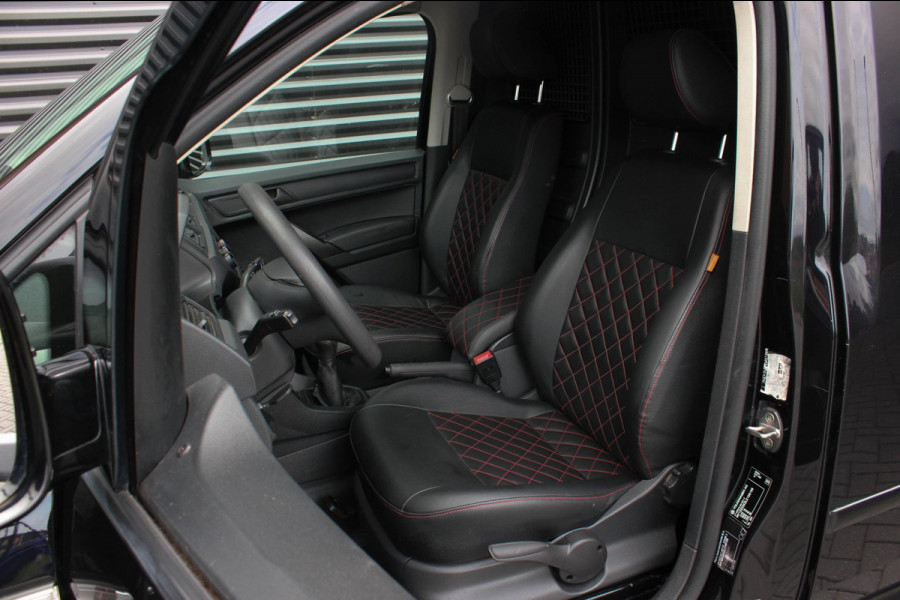 Volkswagen Caddy 2.0 TDI 185PK JB- EDITION MARGE BTW VRIJ/ FULL BLACK / SCHROEFSET / LEDEREN BEKLEDING / NIEUWSTAAT / ELEK- PAKKET