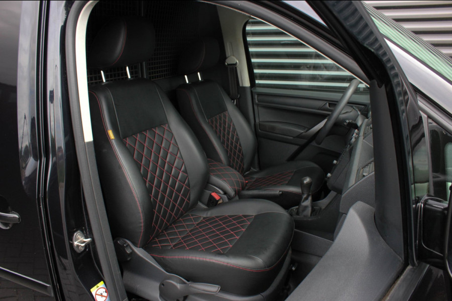Volkswagen Caddy 2.0 TDI 185PK JB- EDITION MARGE BTW VRIJ/ FULL BLACK / SCHROEFSET / LEDEREN BEKLEDING / NIEUWSTAAT / ELEK- PAKKET