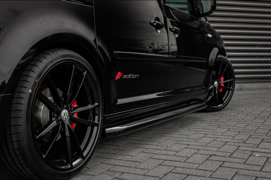 Volkswagen Caddy 2.0 TDI 185PK JB- EDITION MARGE BTW VRIJ/ FULL BLACK / SCHROEFSET / LEDEREN BEKLEDING / NIEUWSTAAT / ELEK- PAKKET
