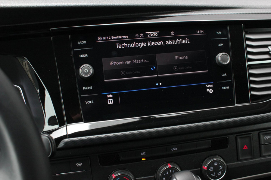 Volkswagen Transporter 2.0 TDI L2H1 150PK JB- EDITION DSG / PDC / VERLAGINGSVEREN / LEDEREN BEKLEDING / FULL / APPLE CARPLAY /NAVI