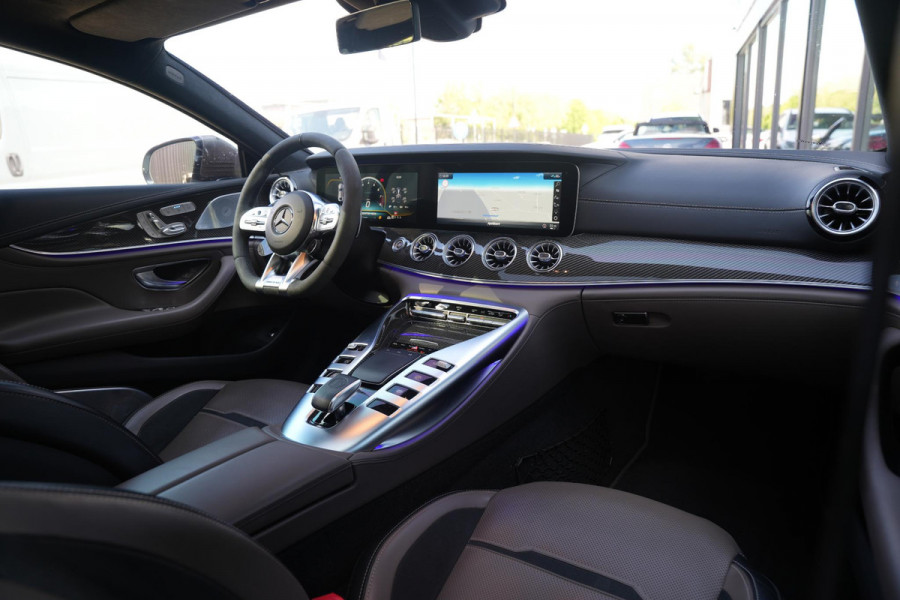 Mercedes-Benz AMG GT 4-Door Coupe AMG 63 S 4MATIC+ Schuifdak Burmester 3D Carbon Aerodynamics Package Nappa Leder
