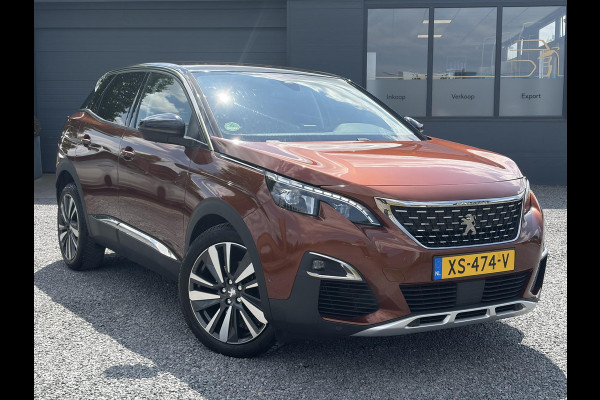 Peugeot 3008 1.2 PureTech Allure 1e Eigenaar,Draadloos Opladen,Navi,360°Camera,Keyless,Dealer Onderhouden,Stoelverw.Memory stoel,Dodehoek,131pk,Halfleder,Apk tot 03-2027