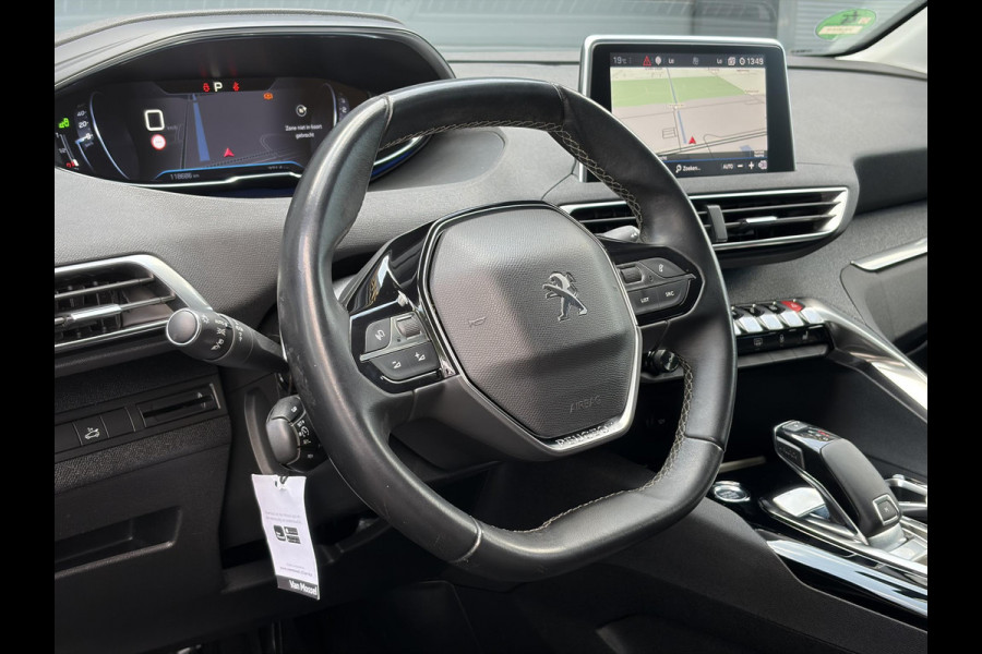Peugeot 3008 1.2 PureTech Allure 1e Eigenaar,Draadloos Opladen,Navi,360°Camera,Keyless,Dealer Onderhouden,Stoelverw.Memory stoel,Dodehoek,131pk,Halfleder,Apk tot 03-2027