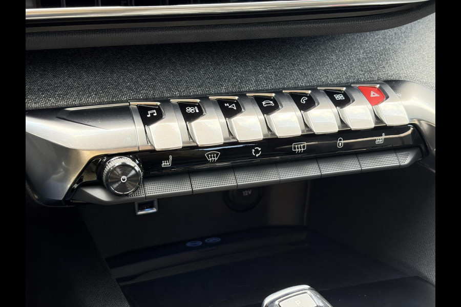 Peugeot 3008 1.2 PureTech Allure 1e Eigenaar,Draadloos Opladen,Navi,360°Camera,Keyless,Dealer Onderhouden,Stoelverw.Memory stoel,Dodehoek,131pk,Halfleder,Apk tot 03-2027